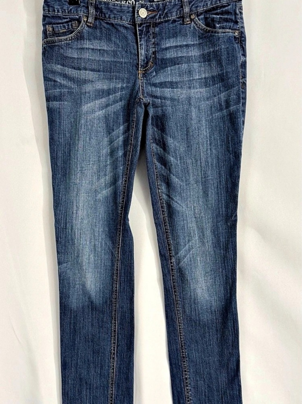 Mossimo Supply Co. Skinny. Jeans Blue Waist 11